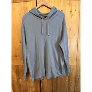 Vince Pima Cotton Blend Textured Waffle Knit Hoodie Men’s Size XXL